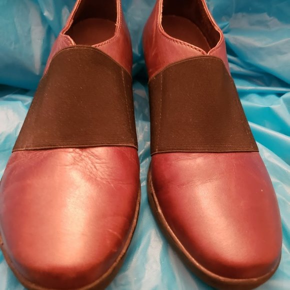 Wolky Womens Brown Black Leather Slip On Casual Chunky Shoes EUR 39 US S… - Picture 3 of 5